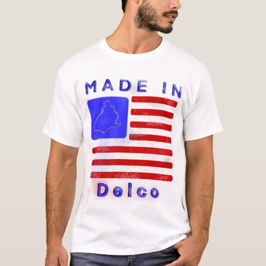 Gemaakt in Delco T-shirt (Voorkant)
