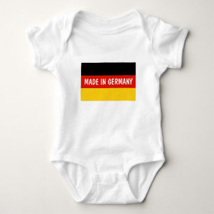 Gemaakt in Duitsland in babykleding Romper