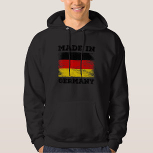 gemaakt in duitsland met Duitse logo ' s van de vl Hoodie