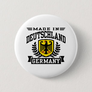 Gemaakt in Duitsland Ronde Button 5,7 Cm