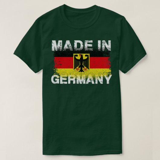 Gemaakt in Duitsland T-shirt (Design voorkant)
