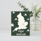 Gemaakt in Engeland Briefkaart (Staand voorkant)