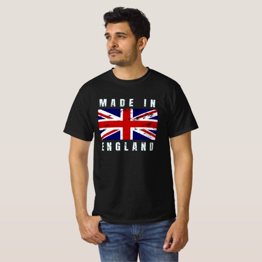 gemaakt in engeland t-shirt (Voorkant volledig)