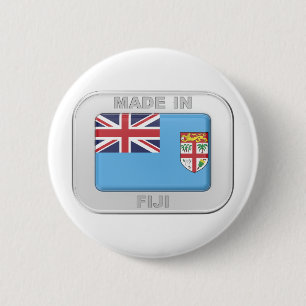 Gemaakt in Fiji Ronde Button 5,7 Cm
