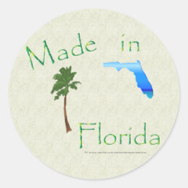 Gemaakt in Florida Stickers