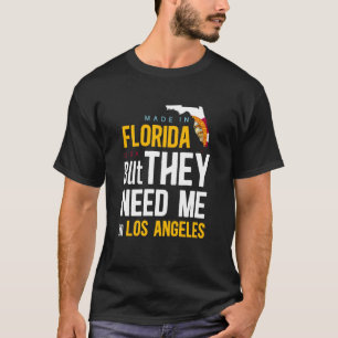 Gemaakt in Florida-vlag - Ze hebben me nodig in Lo T-shirt