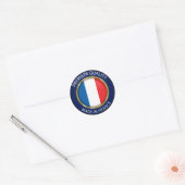 Gemaakt in Frankrijk vlag, Franse kleuren zegel (Envelop)
