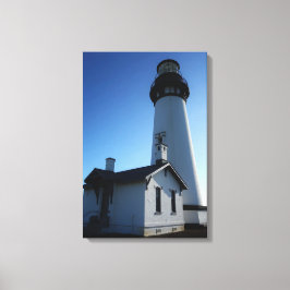 Gemaakt in Frankrijk - Yakina Head Light, Oregon Canvas Afdruk