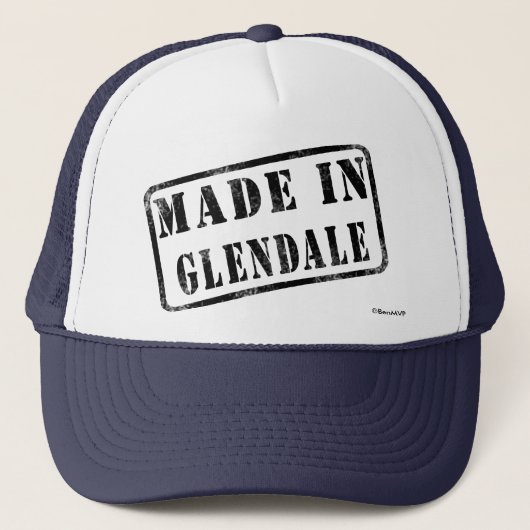Gemaakt in Glendale Trucker Pet (Voorkant)