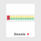 Gemaakt in Guinee-Bissau – Pride Sticker (Vel)