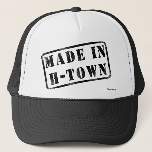 Gemaakt in H-Town Trucker Pet (Voorkant)