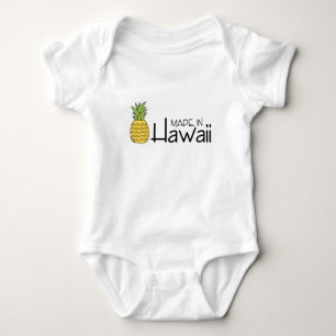 Gemaakt in Hawaï met ananas Romper