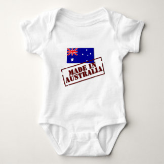 gemaakt in het Australische baby shirt