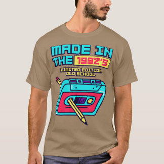 Gemaakt in het Cassettebandje van de Retro van 199 T-shirt