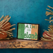 Gemaakt in Ierland 2 Plaques Fotoplaat (Zijkant)