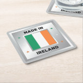 Gemaakt in Ierland Kartonnen Onderzetters (Schuin)