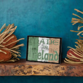 Gemaakt in Ierland Plaques Fotoplaat (Zijkant)