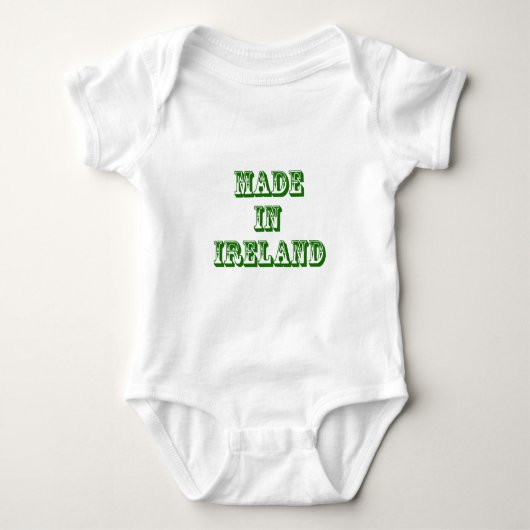 gemaakt in ierland romper (Voorkant)