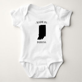 Gemaakt in Indiana IN Baby Bodysuit