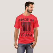 gemaakt in Indiana T-shirt (Voorkant volledig)