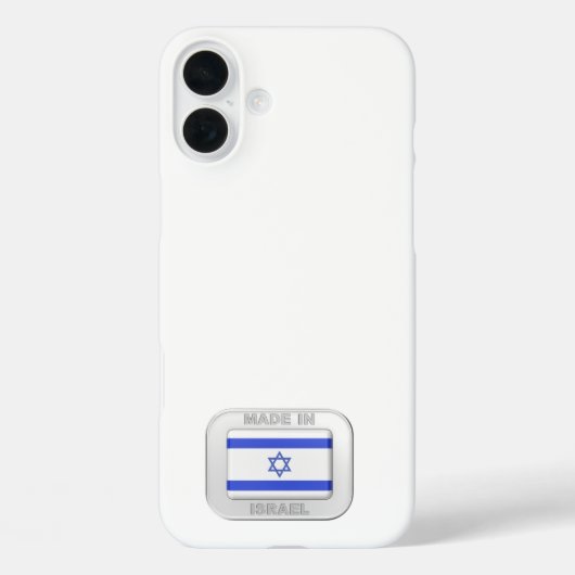 Gemaakt in Israël Case-Mate iPhone Case (Achterkant)