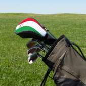 Gemaakt in Italië Italiaanse vlag Rood Wit Groen I Golfheadcover (Insitu)