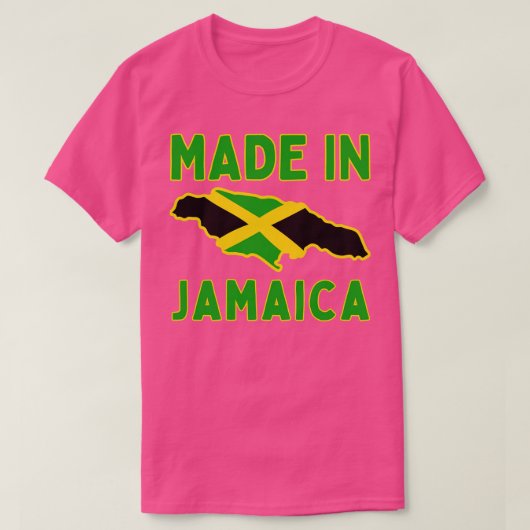 Gemaakt in Jamaica T-shirt (Design voorkant)