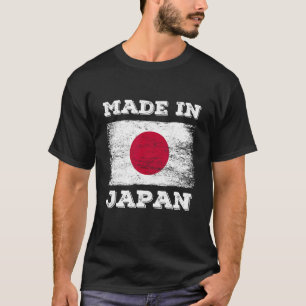 Gemaakt in Japan met Japanse vlagnovelty Graphic C T-shirt