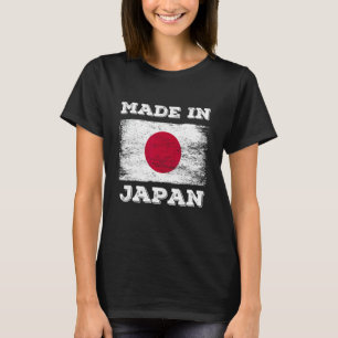 Gemaakt in Japan met Japanse vlagnovelty Graphic C T-shirt