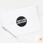Gemaakt in Japan Ronde Sticker (Envelop)