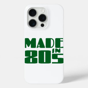 Gemaakt in jaren 80 iPhone 15 pro case