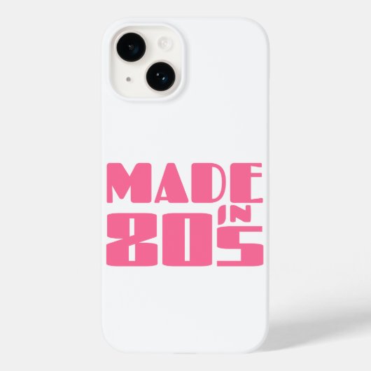 Gemaakt in jaren 80 Case-Mate iPhone case (Achterkant)