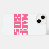 Gemaakt in jaren 80 Case-Mate iPhone case (Achterkant (horizontaal))
