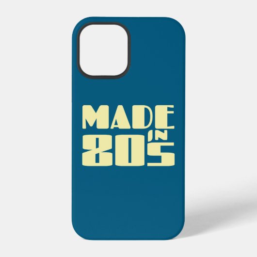 Gemaakt in jaren 80 iPhone hoesje (Achterkant)