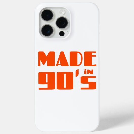 Gemaakt in jaren 90 Case-Mate iPhone case (Achterkant)