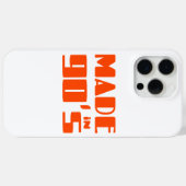Gemaakt in jaren 90 Case-Mate iPhone case (Achterkant (horizontaal))