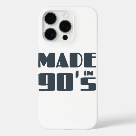 Gemaakt in jaren 90 Case-Mate iPhone case (Achterkant)