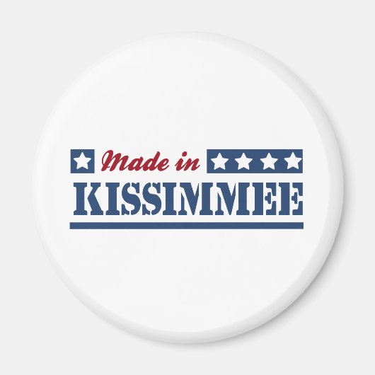 Gemaakt in Kissimmee Magneet (Voorkant)