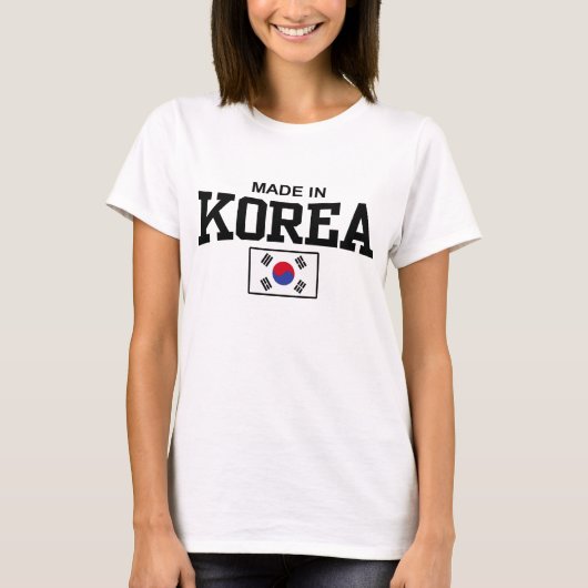 Gemaakt in Korea T-shirt (Voorkant)