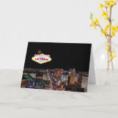 GEMAAKT IN Las Vegas NEW Vibrant LOGO Kaart (Gele Bloem)