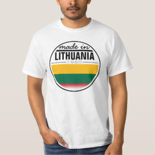 Gemaakt in ..."Litouwen" T-shirt