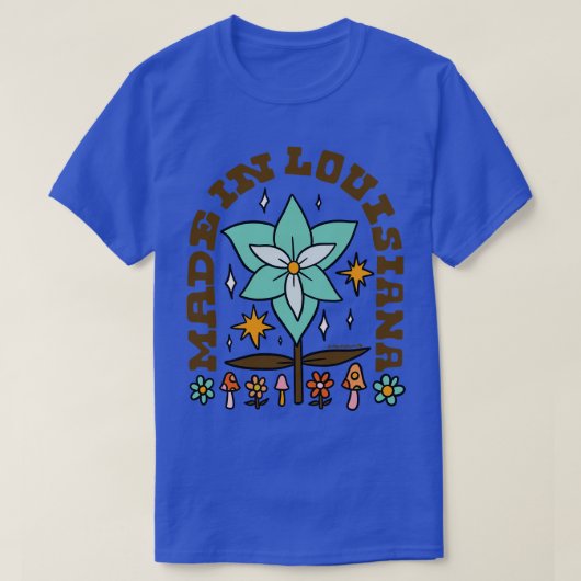 Gemaakt in Louisiana T-shirt (Design voorkant)