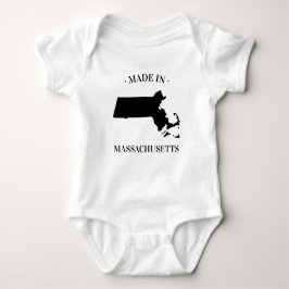 Gemaakt in Massachusetts MA Baby Bodysuit
