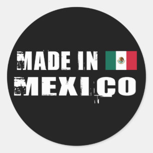 Gemaakt in Mexico Ronde Sticker
