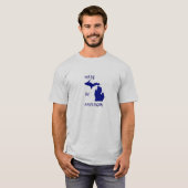 Gemaakt in Michigan T-shirt (Voorkant volledig)