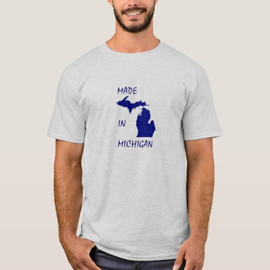Gemaakt in Michigan T-shirt (Voorkant)