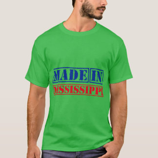Gemaakt in Mississippi Verenigde Staten Oversized T-shirt