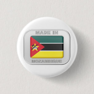 Gemaakt in Mozambique Ronde Button 3,2 Cm