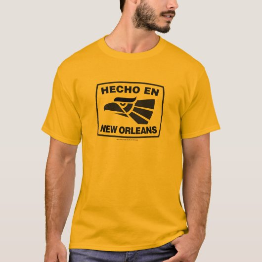 Gemaakt in New Orleans T-shirt (Voorkant)