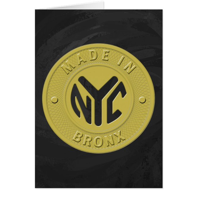 Gemaakt in New York Bronx (Voorkant)